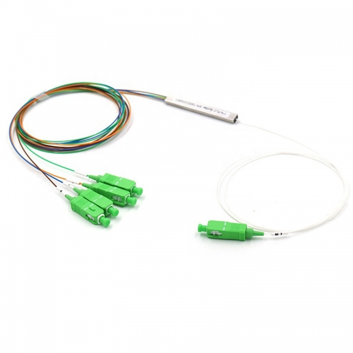 Fiber Optic 1*4 MINI PLC Splitter
