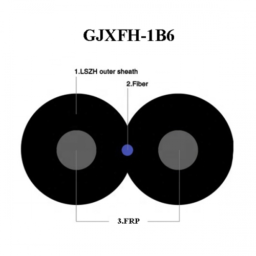 GJXFH-1B Fiber Optic Drop Cable-Round